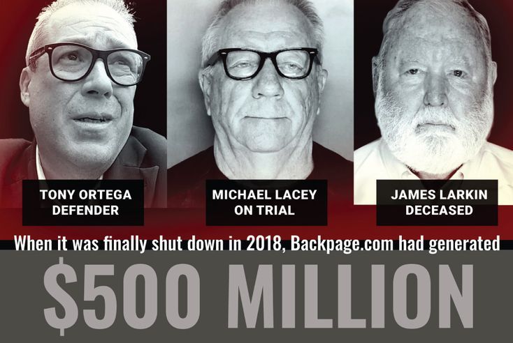 Sex ads defender Tony Ortega bragged that his bosses, Lacey and Larkin, were “smart enough to start Backpage.com.” Lacey is on trial facing a life sentence. Larkin committed suicide before the trial started.
