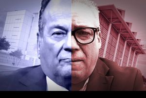 Defense attorney Paul Cambria (who represented Hustler magazine owner Larry Flynt) and Backpage defender Tony Ortega – antireligious doppelgangers.