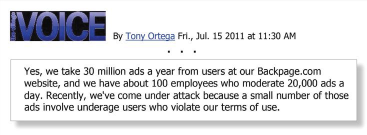 Tony Ortega excuses teen trafficking